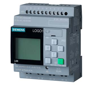 Siemens 6ED1052-1CC08-0BA0 Programmable Logic Controller LOGO! basic modules with display 