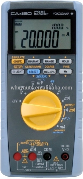 Yokogawa Portable Test Instrument CA450 Process Multimeter