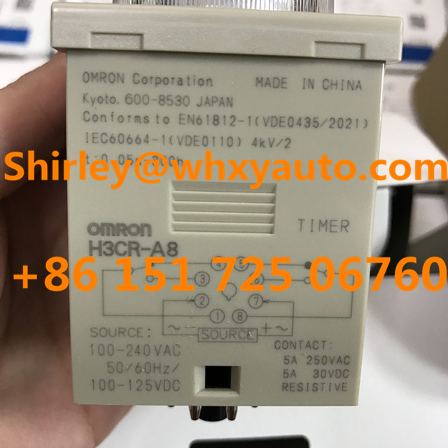Omron H3CR-A8 100-240 VAC Solid-state Multi-functional Timers Omron H3CR-A8 100-240 VAC Solid-state Multi-functional Timers_副本.jpg