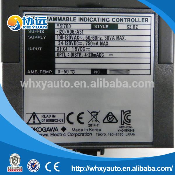 Yokogawa YS1700 Controller YS1000 Series Single Loop Controller