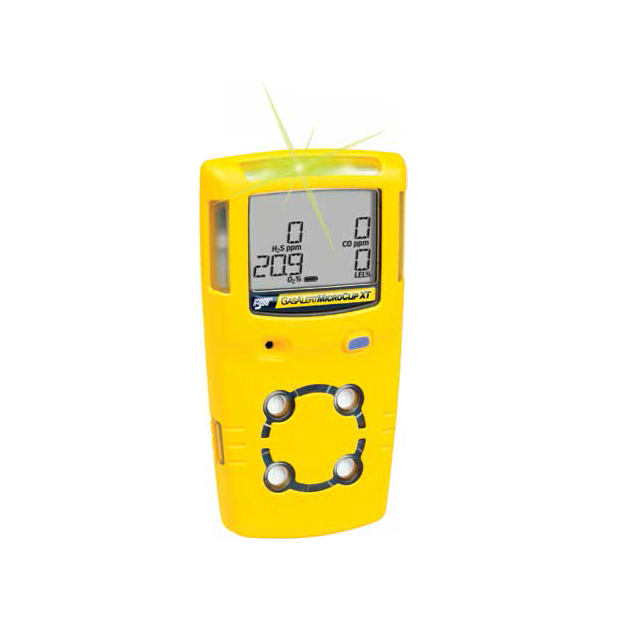 BW Technologies by Honeywell Multi-Gas Detector GasAlertMicroClip XT