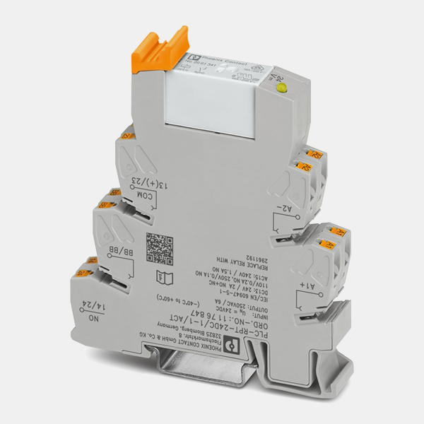 Phoenix Contact 1176847 PLC-RPT- 24DC/ 1- 1/ACT Relay module